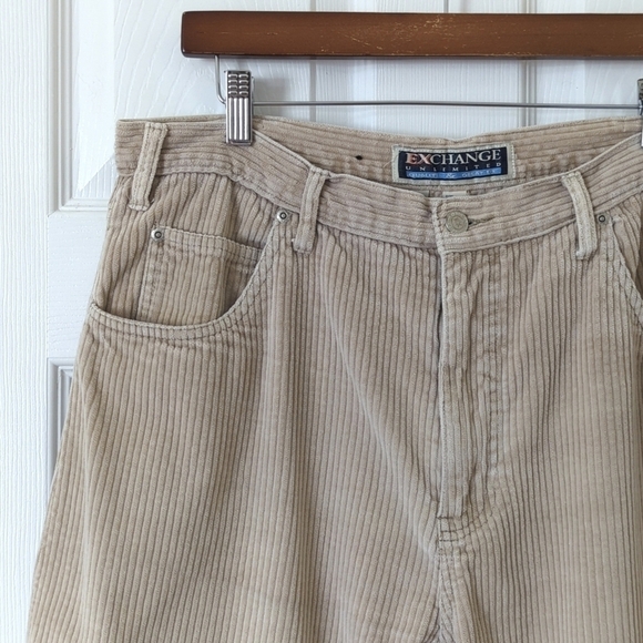 Exchange Unlimited 90's Vintage Wide Wale Corduroy Straight Leg Pants 38 x 29 - Picture 11 of 14